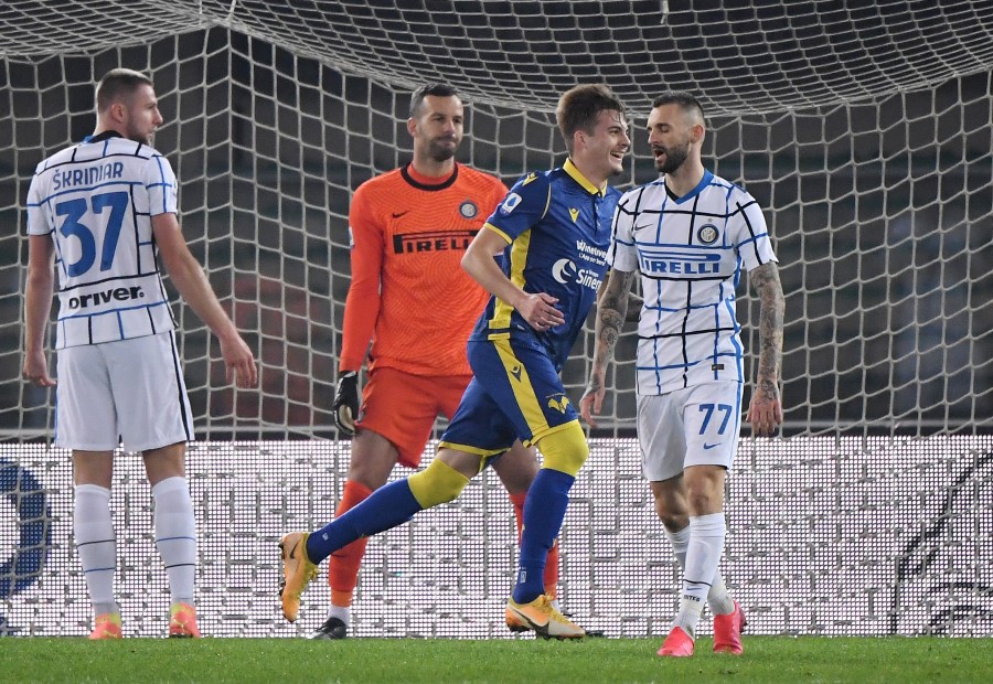 Ivan Ilić posle gola Interu (© Reuters)